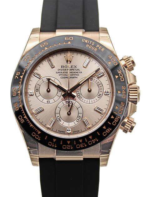 rolex daytona rose gold second hand|Rolex daytona rose gold price.